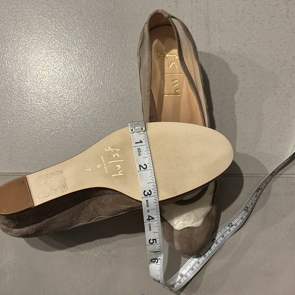 French sole fs/ny mesh wedge shoes size 7 - Picture 14 of 14